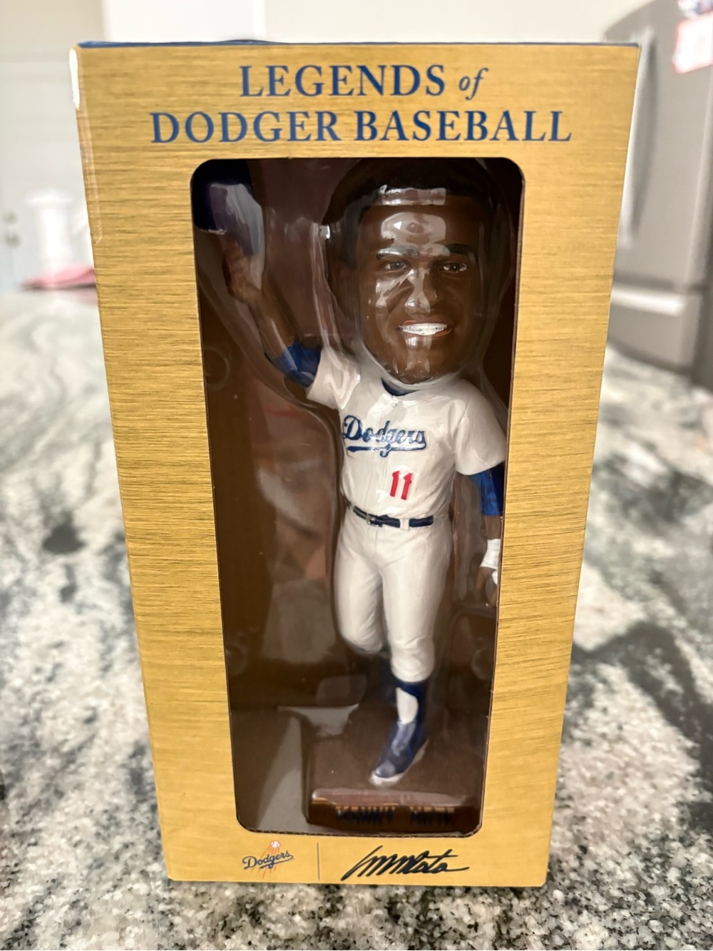 Legends of Dodger Baseball #11 Bobblehead - Manny Motta